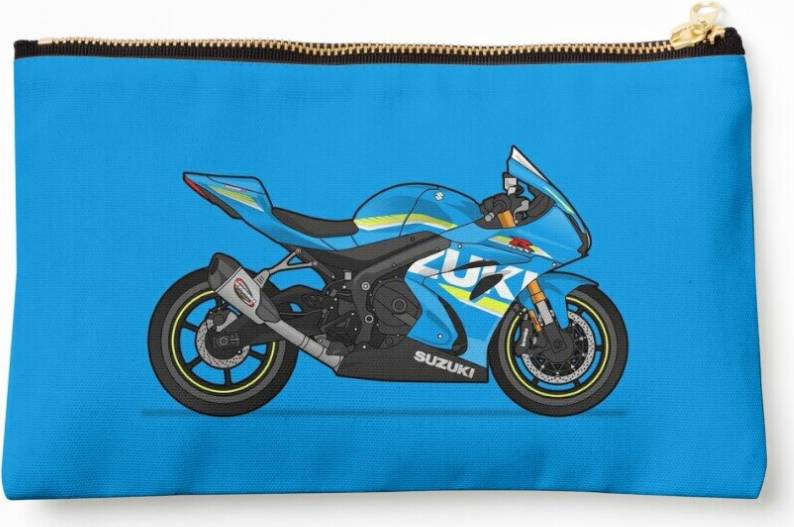 WHIBOS Makeup Bag GSX-R 1000 R 2017 Cosmetic Organizer