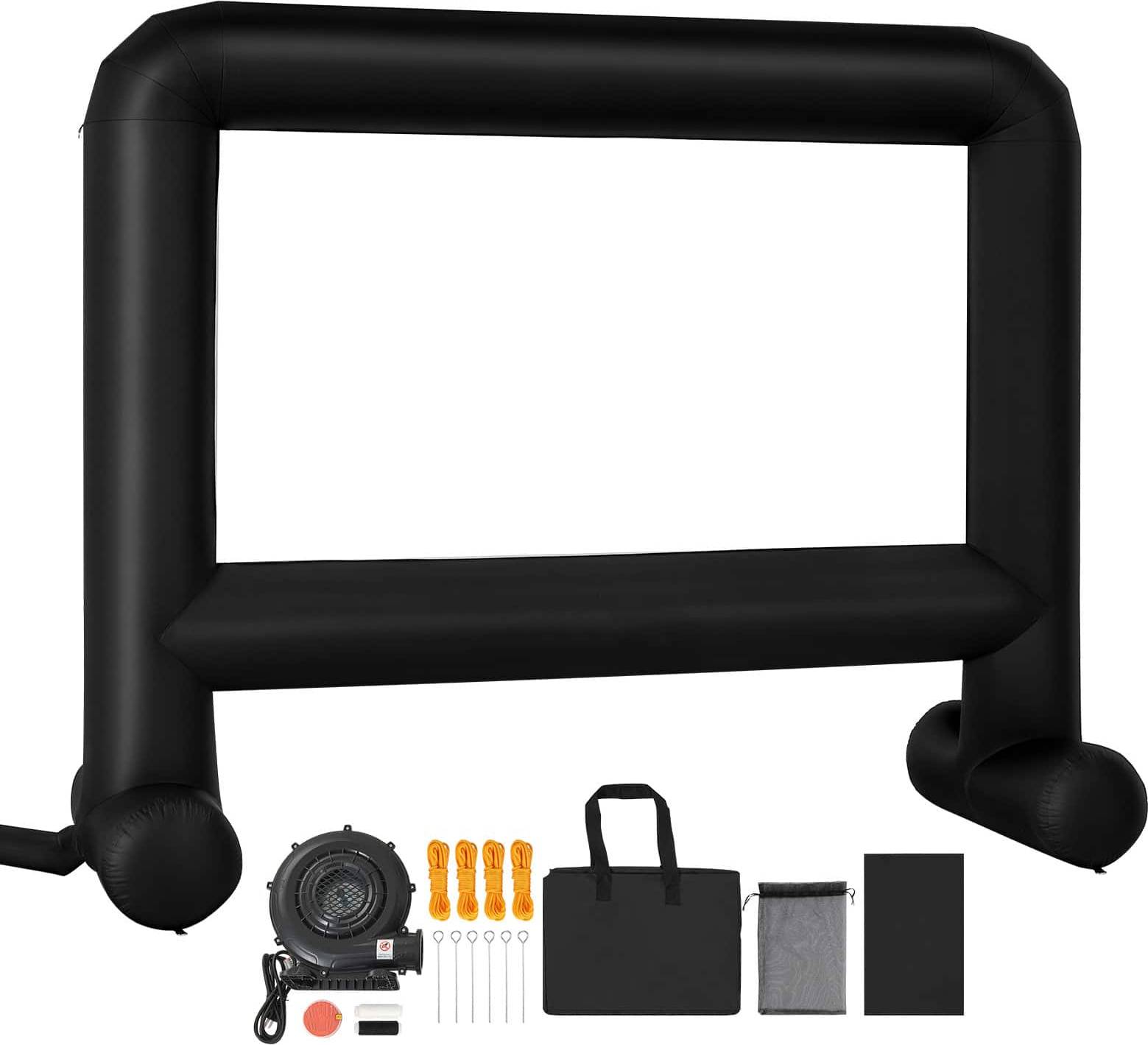 Inflatable projector screen VEVOR 16FT Inflatable Movie Projector Screen