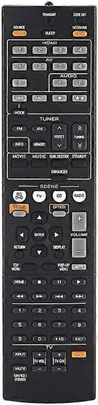 Furtalk Remote Control for Yamaha HTR-4066 RX-V475 RX-V373 RAV494 AV