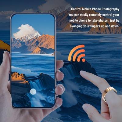 Activity Tracker Ring Remote Photography Control