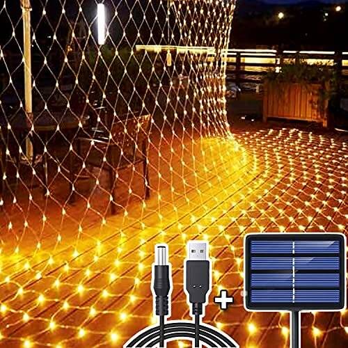 Led net 204 LED Net Lights 3M x 2M Mesh String Light