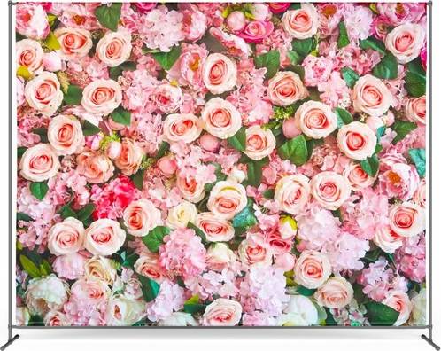 Zink Roses Photo Backdrop