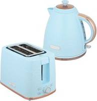 Homcom 1.7L 3000W Fast Boil Kettle Toaster Set