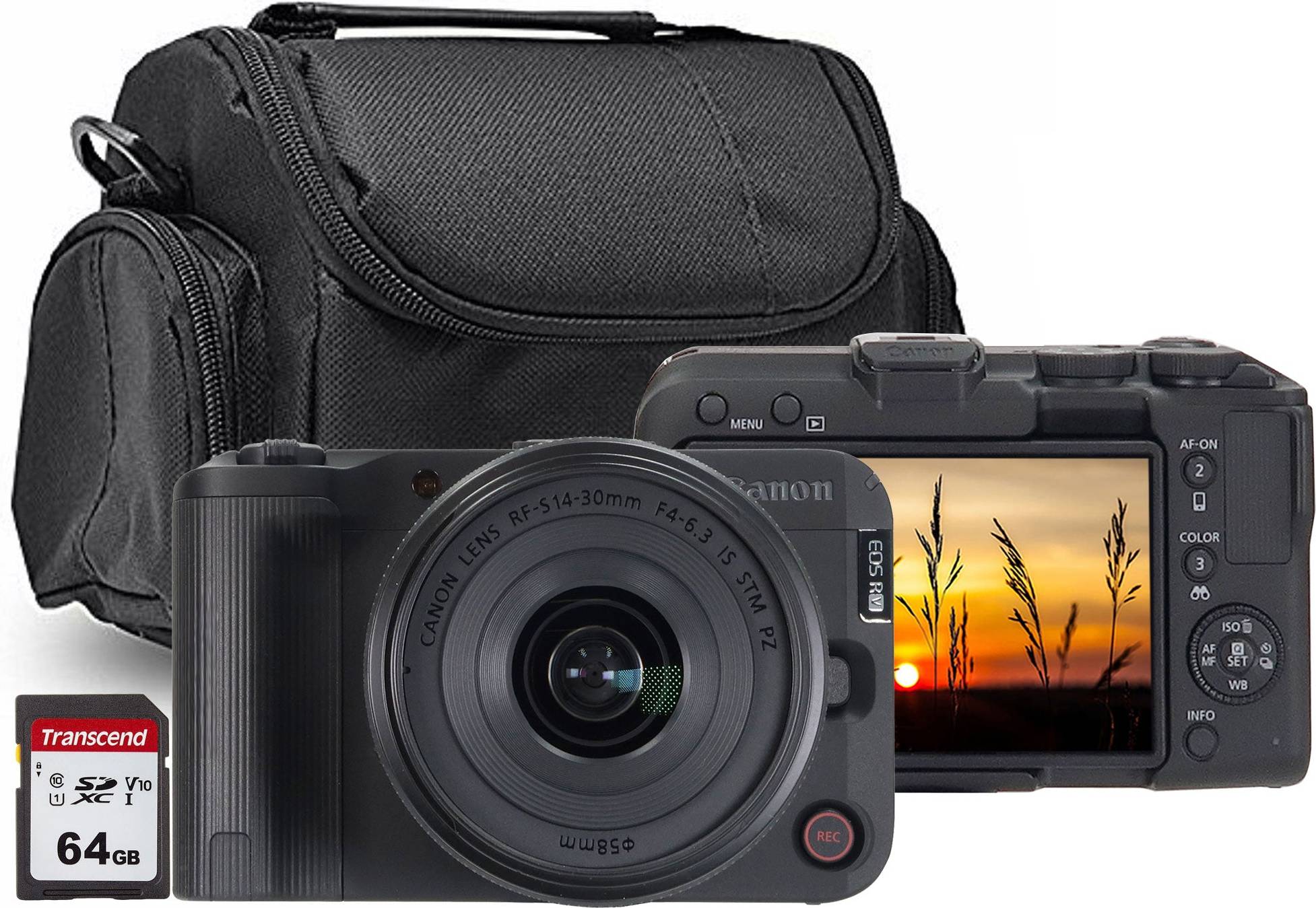 Camera canon eos r50 Canon EOS R50 V Mirrorless Camera Bundle