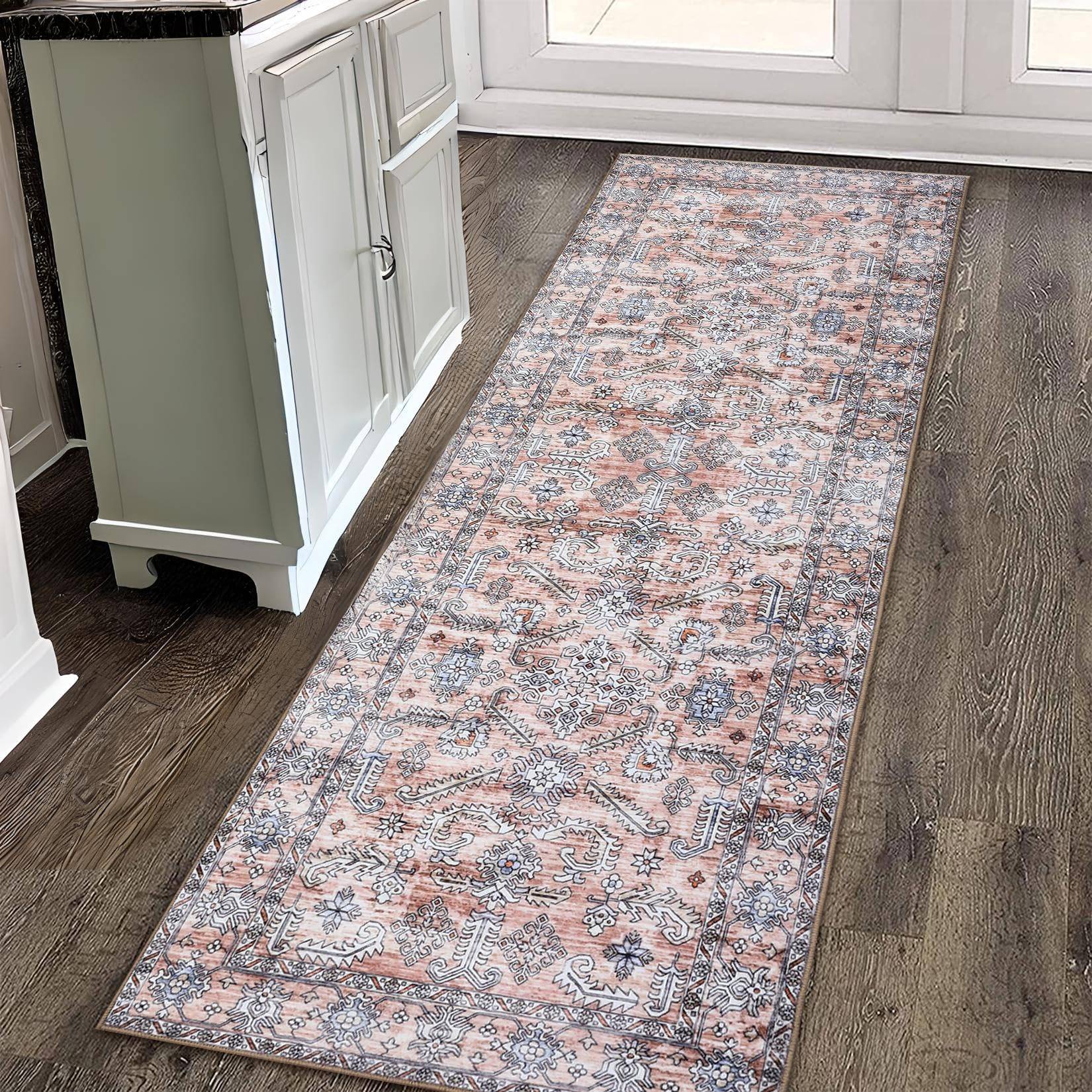 Washable rugs Garvee Runner Rug 2x6 Washable Rugs