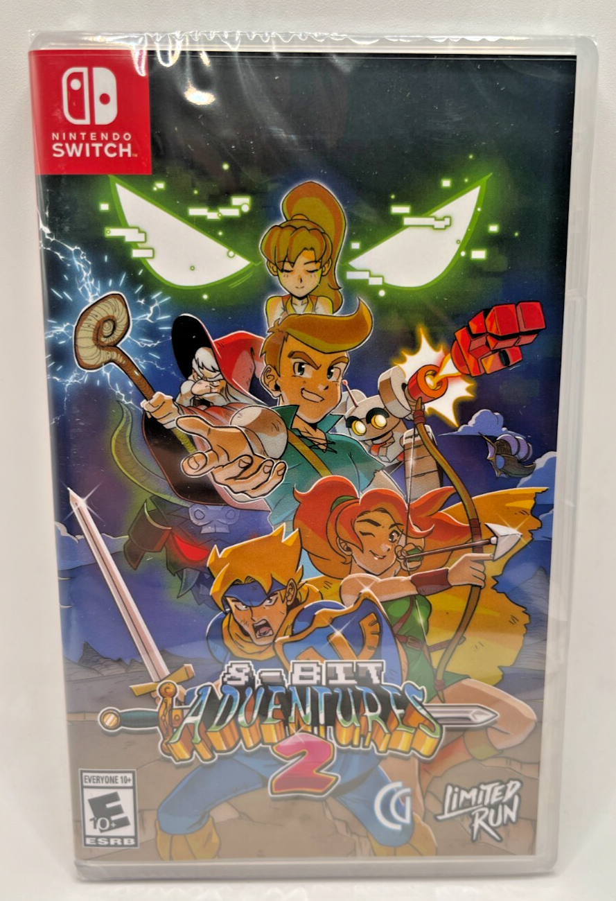 Nintendo switch 2 8-Bit Adventures 2 Limited Run