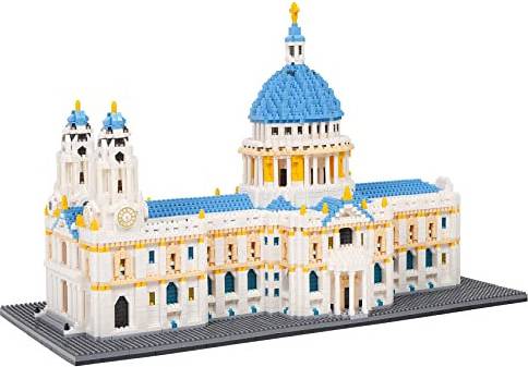 Model building kits for adults St Pauls Cathedral Model Building Block Kit
