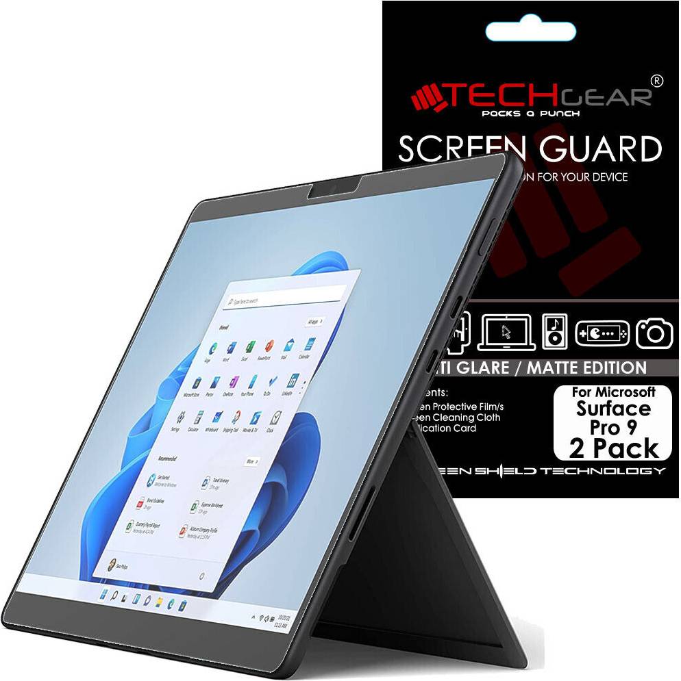 TechGear Matte Screen Protectors Pack 2