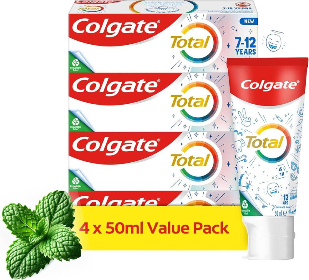 Colgate total Colgate Total Toothpaste 4 Pack 50ml