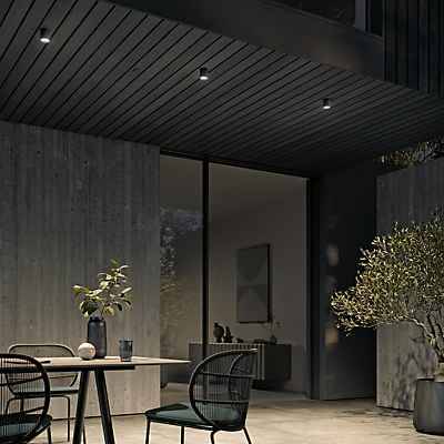 Deckenleuchte LED Graphit 3000 K