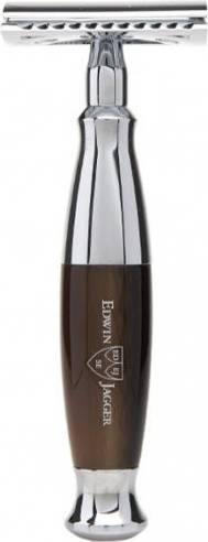 Edwin Jagger Chrome DE Safety Razor Horn