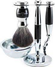 Edwin Jagger 4 Piece Mach 3 Shaving Set