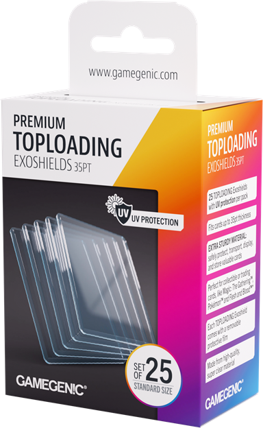 Gamegenic Premium Toploading Exoshields 35pt