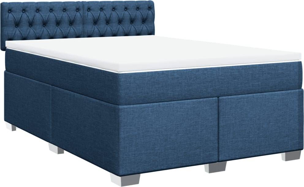 Bett 140x200 boxspringbett vidaXL Box Spring Boxspringbett 140x200cm