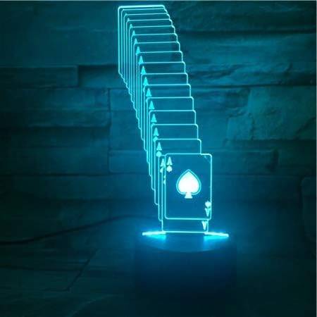 Veeki 3D LED Magic 16 Color Change Night Light