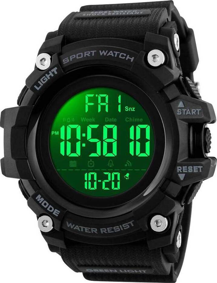 Countdown Dual Time Shock Digital Watch