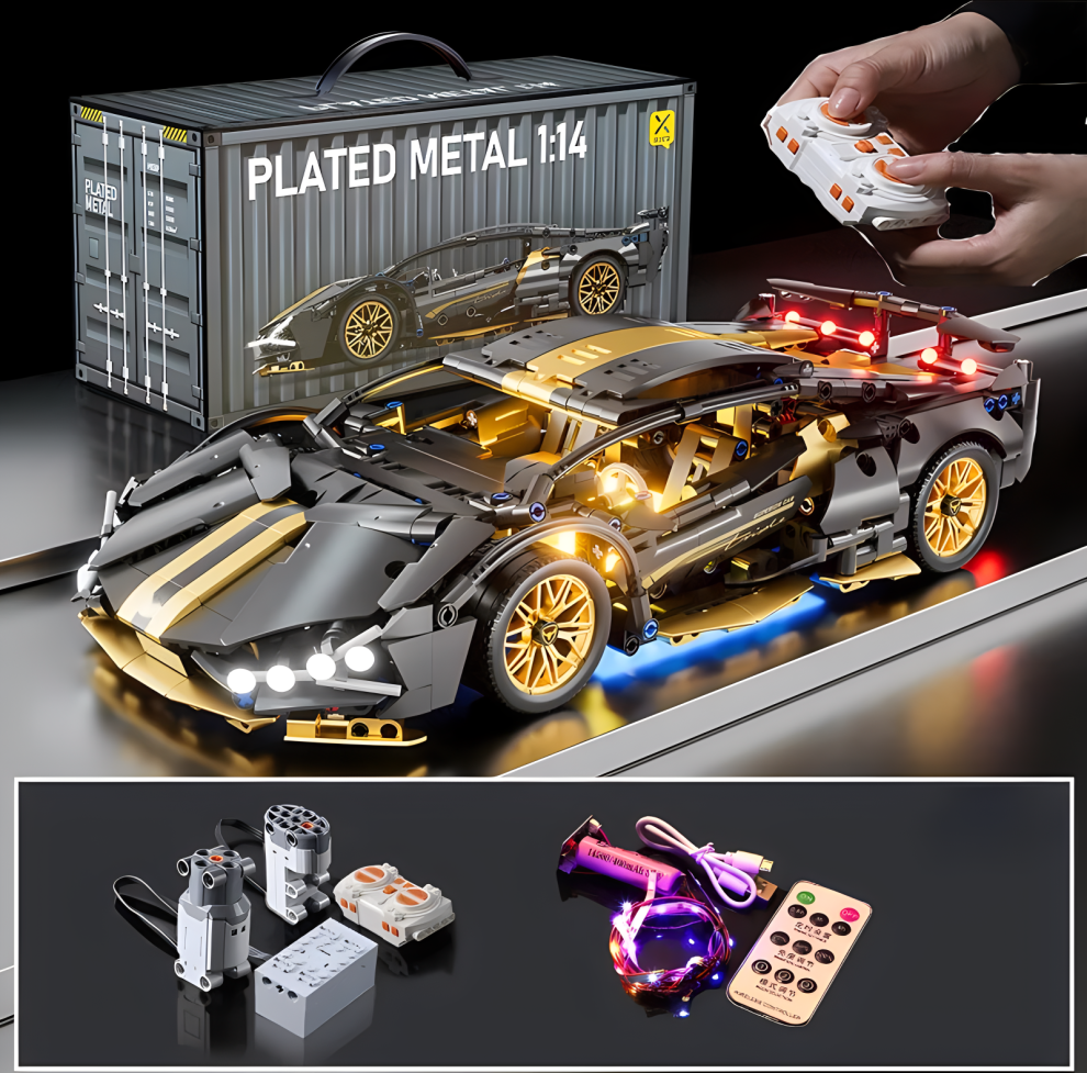 Flemye Technical Racing Sport Car Model