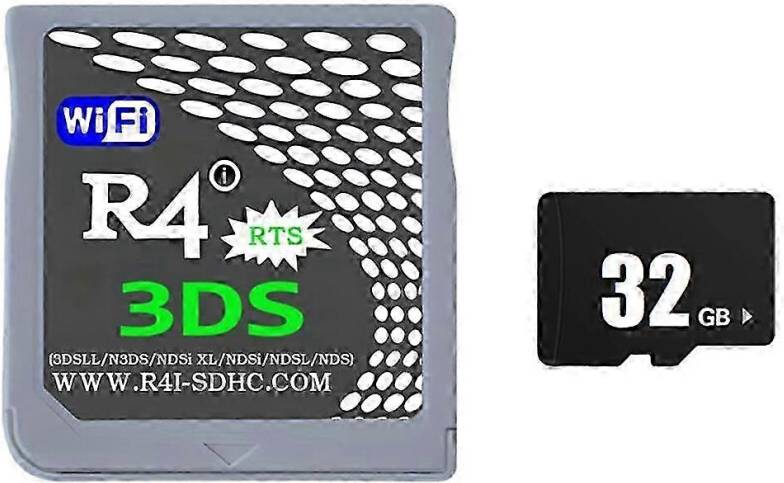 Kikidex R4 Game Card R4i SDHC Burning Card 32GB
