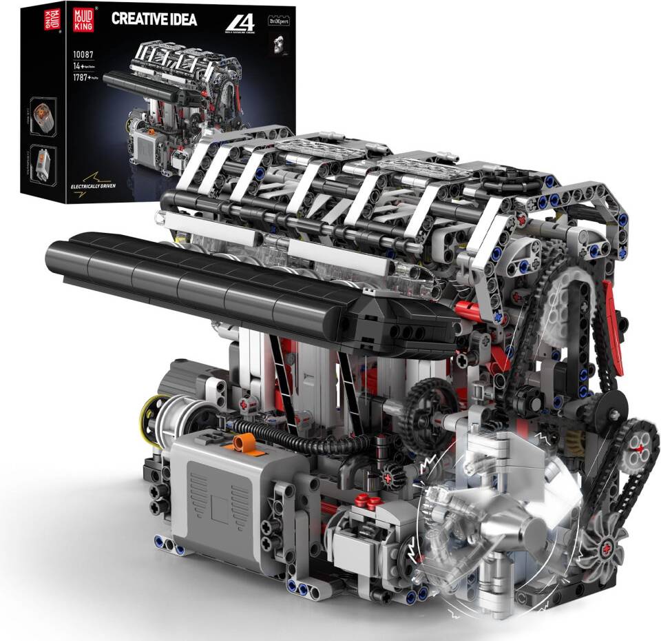 10087 L4 Casoline Engine Building Blocks Kit