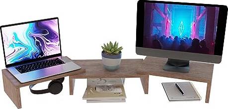 ComfortCove Dual Monitor Stand Riser
