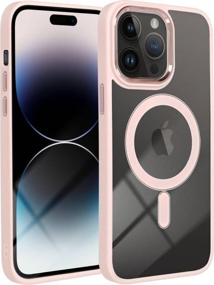 OEM iPhone 16 Pro Mobilskal Magsafe Color Edge Rosa