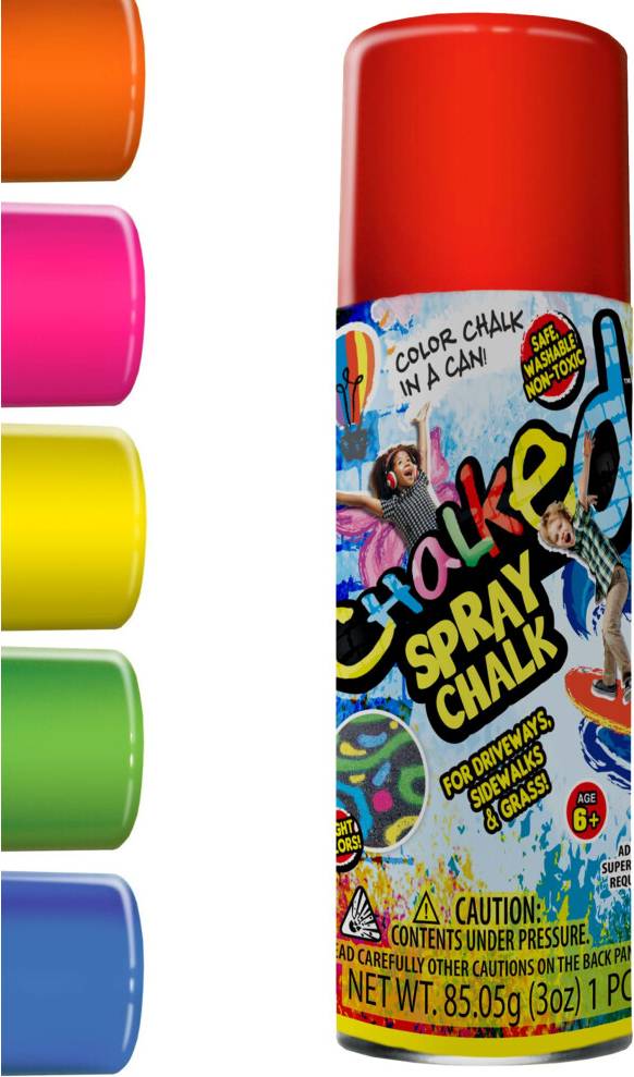 JA-RU Sidewalk Chalk Spray