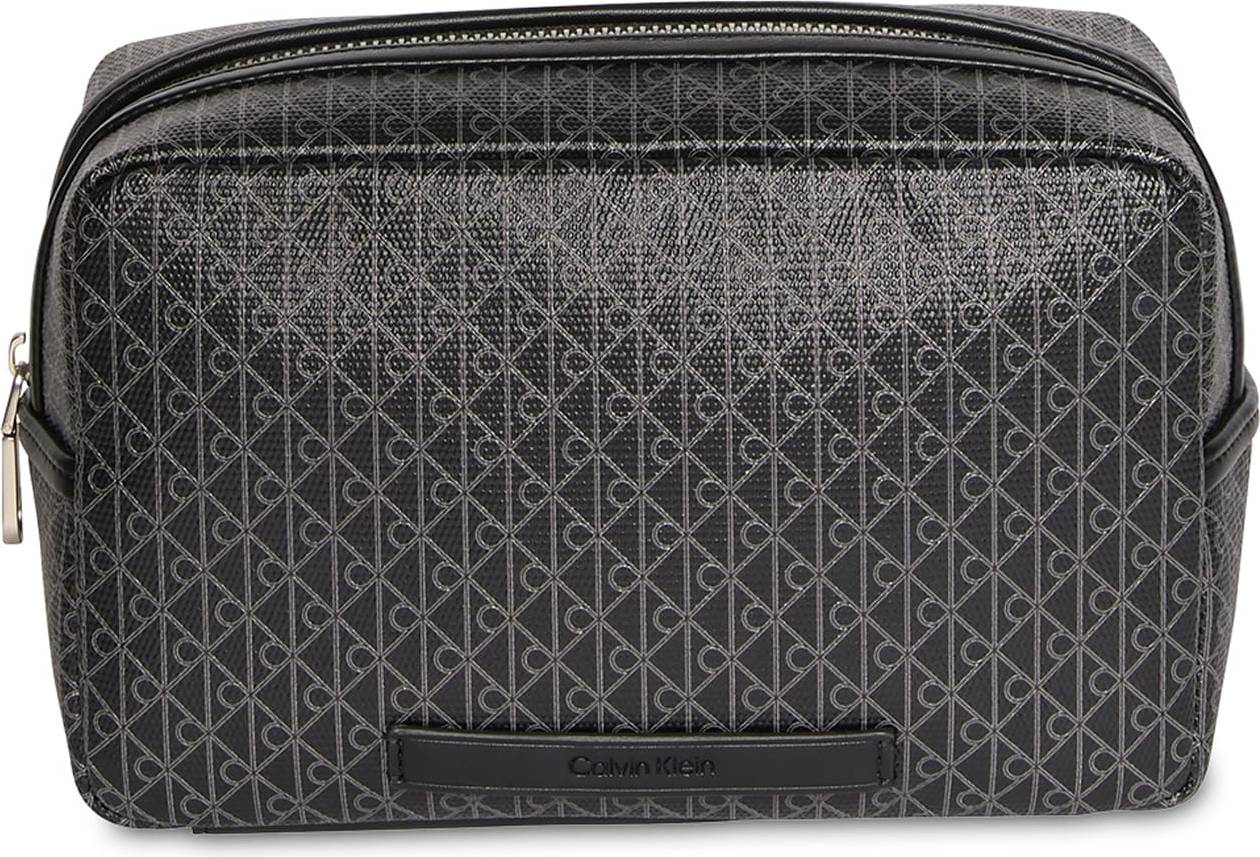 Calvin Klein Monogram Logo Zip Dopp Kit