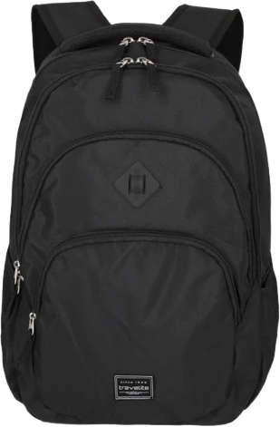 Basics Rucksack Melange Schwarz