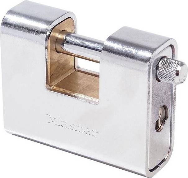 Master Lock Solid Armoured Shutter Padlock