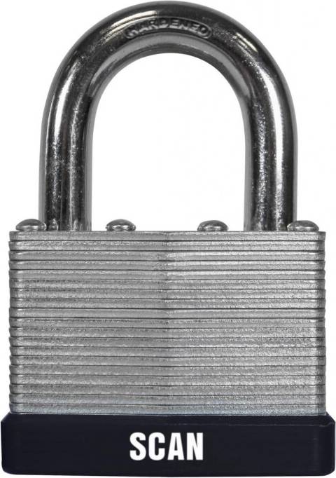 Scan Laminated Steel Padlock