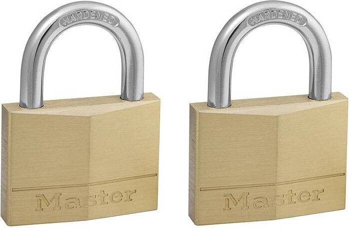 Master Lock Solid Brass Padlocks Double Lever
