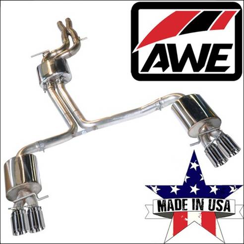 Cat back exhaust system Awe Touring Edition Cat-Back Exhaust System