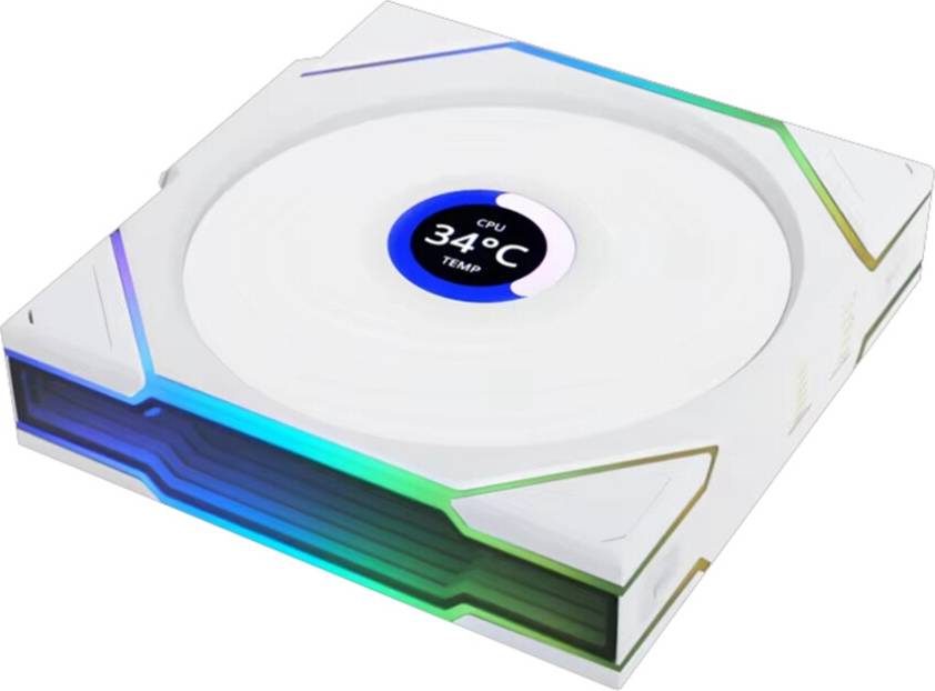 TL Wireless LCD 120 Fan Computer Case
