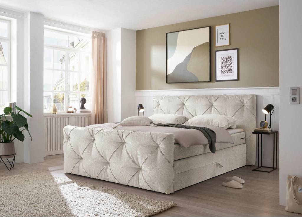 I boxx Boxx Creme Boxspringbett