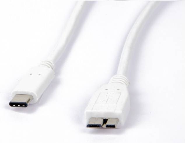 USB3.0 TypeC MicroB Cable 1m