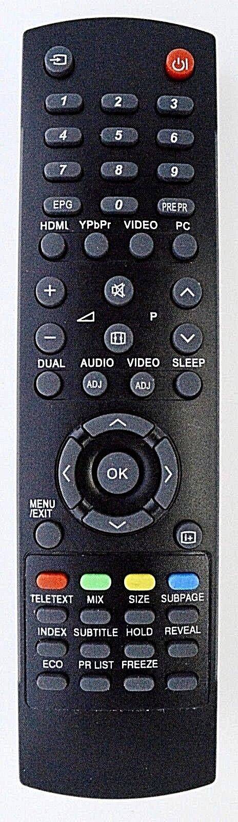 Sharp Replacement Remote Control LC32SH7E