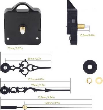 HG High Torque Quartz Clock Movement Kit