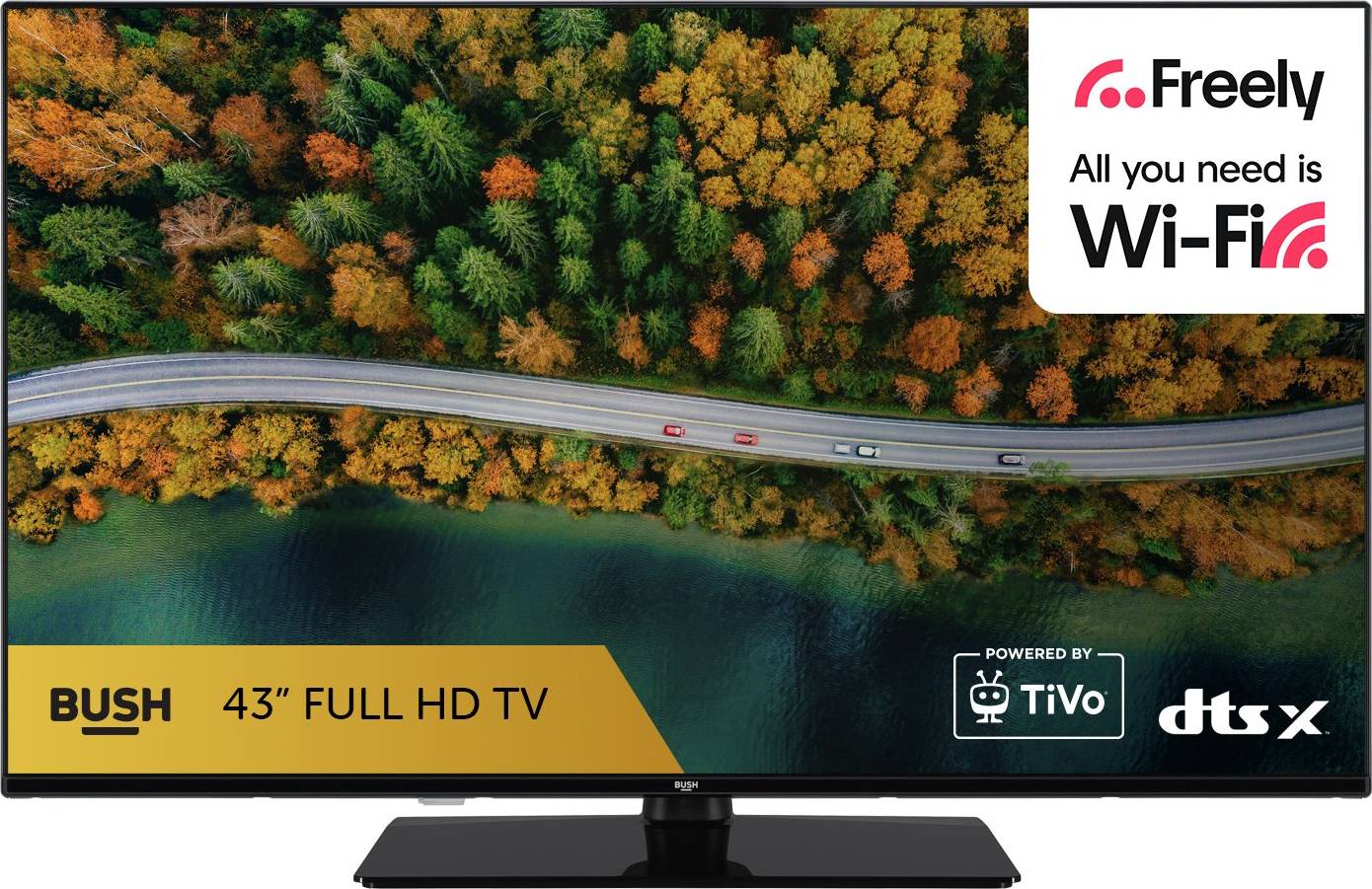 Bush 43 Inch 43FT25CB Smart FHD HDR LED TiVo
