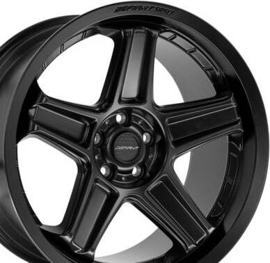 Defiant Wheels DF07 20x10.5 Inch Satin Black Rim