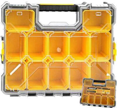 Jobsite Deep Large 12 Removable Compartment Box
