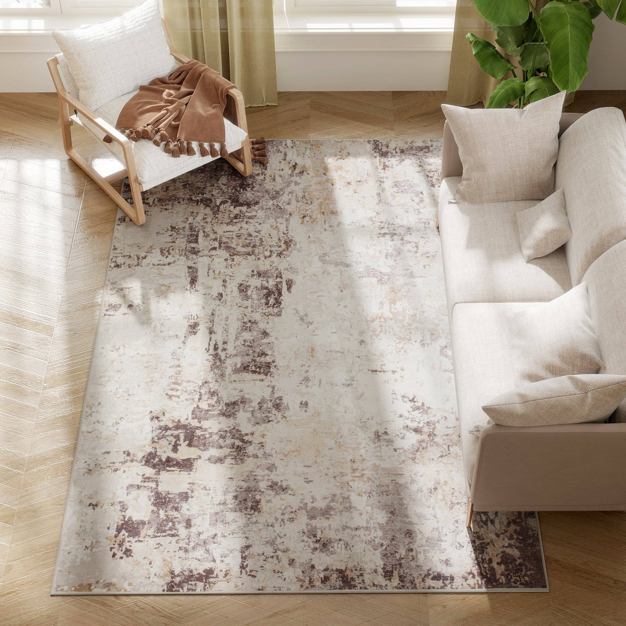 Homcom Area Rug 5x7 Machine Washable Floor Cover