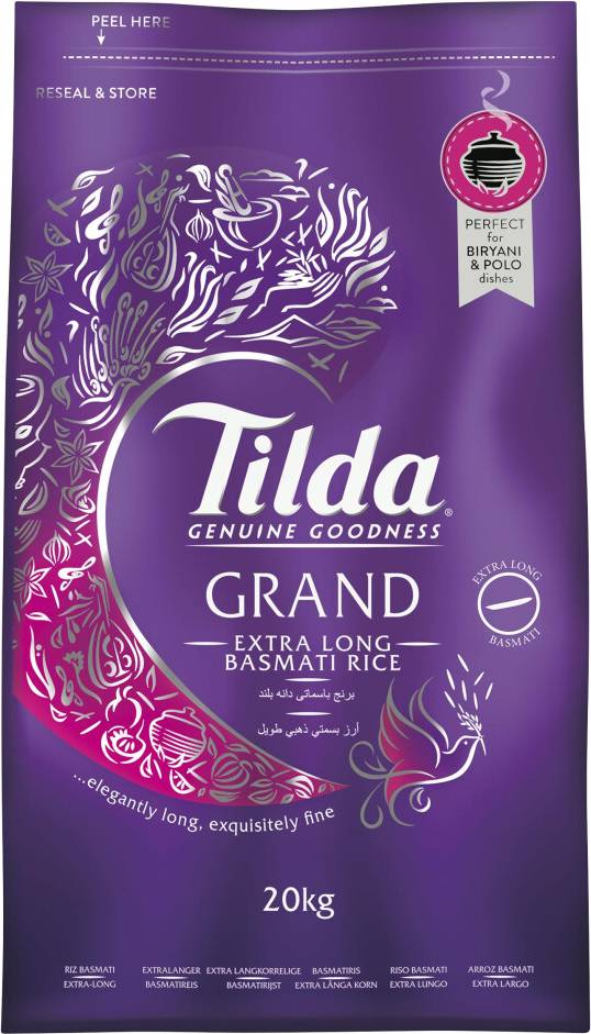 Extra Long Basmati Rice 20kg