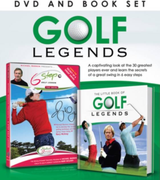 Golf Legends Book Gift Set