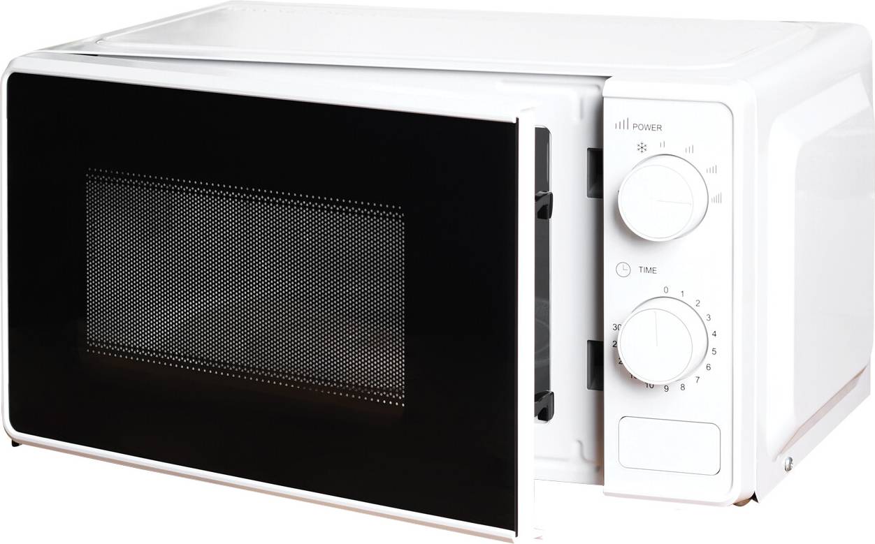 White microwave Essentials My Kitchen