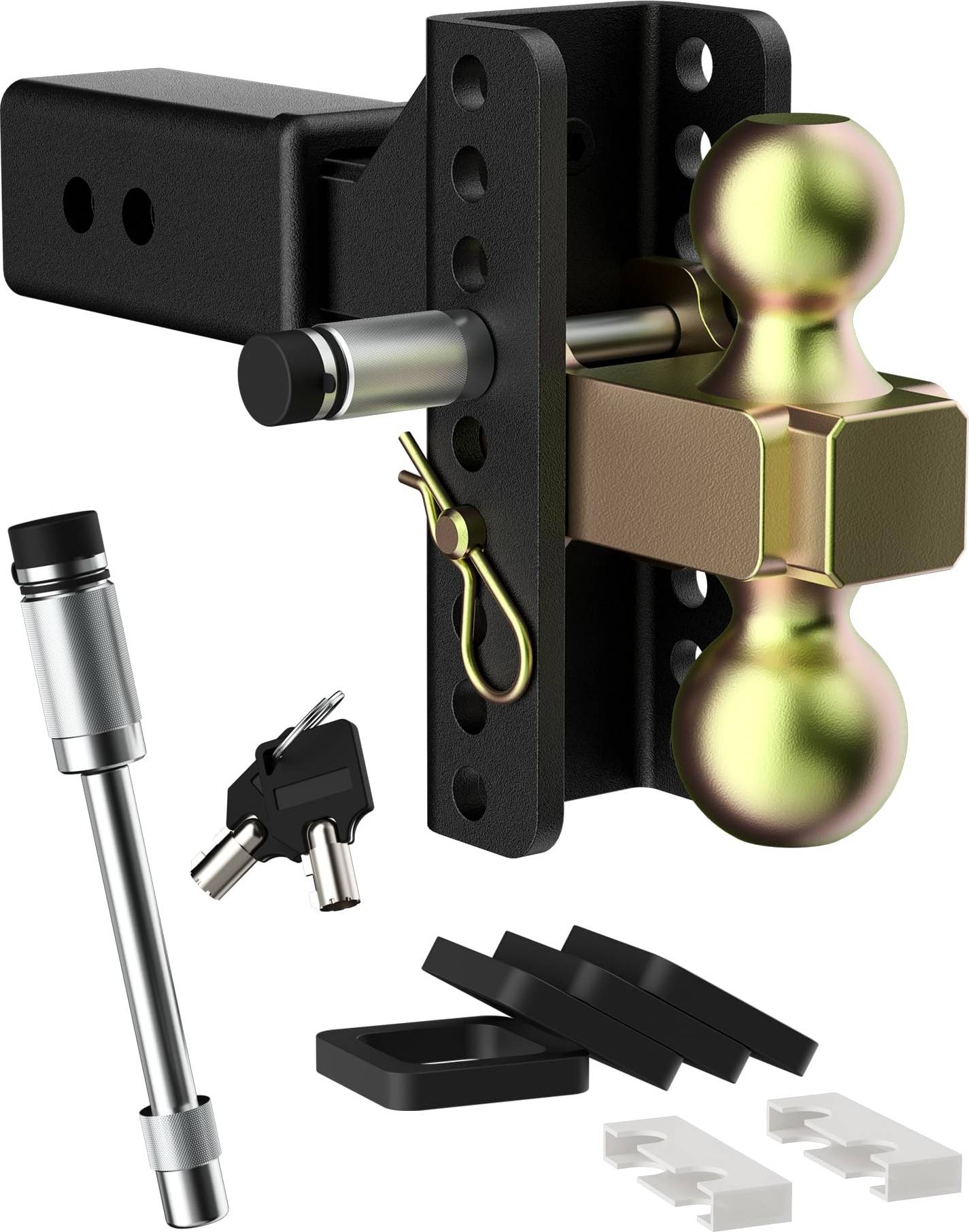 Trailer hitch Garvee Adjustable Trailer Hitch 2 Inch Receiver