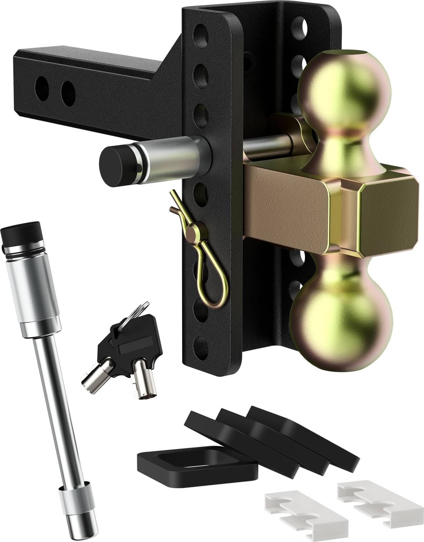 Trailer hitch Garvee Adjustable Trailer Hitch 2 Inch Receiver