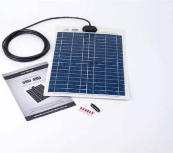 PV Logic 20W Flexi Solar Panel Kit