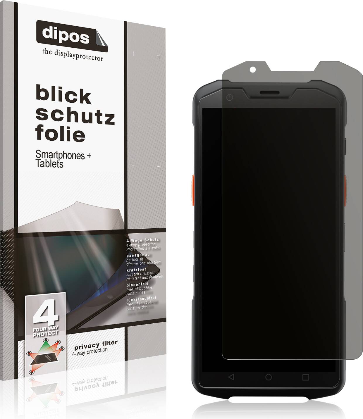 Dipos Screen Protector Sunmi L2S Pro Privacy Filter