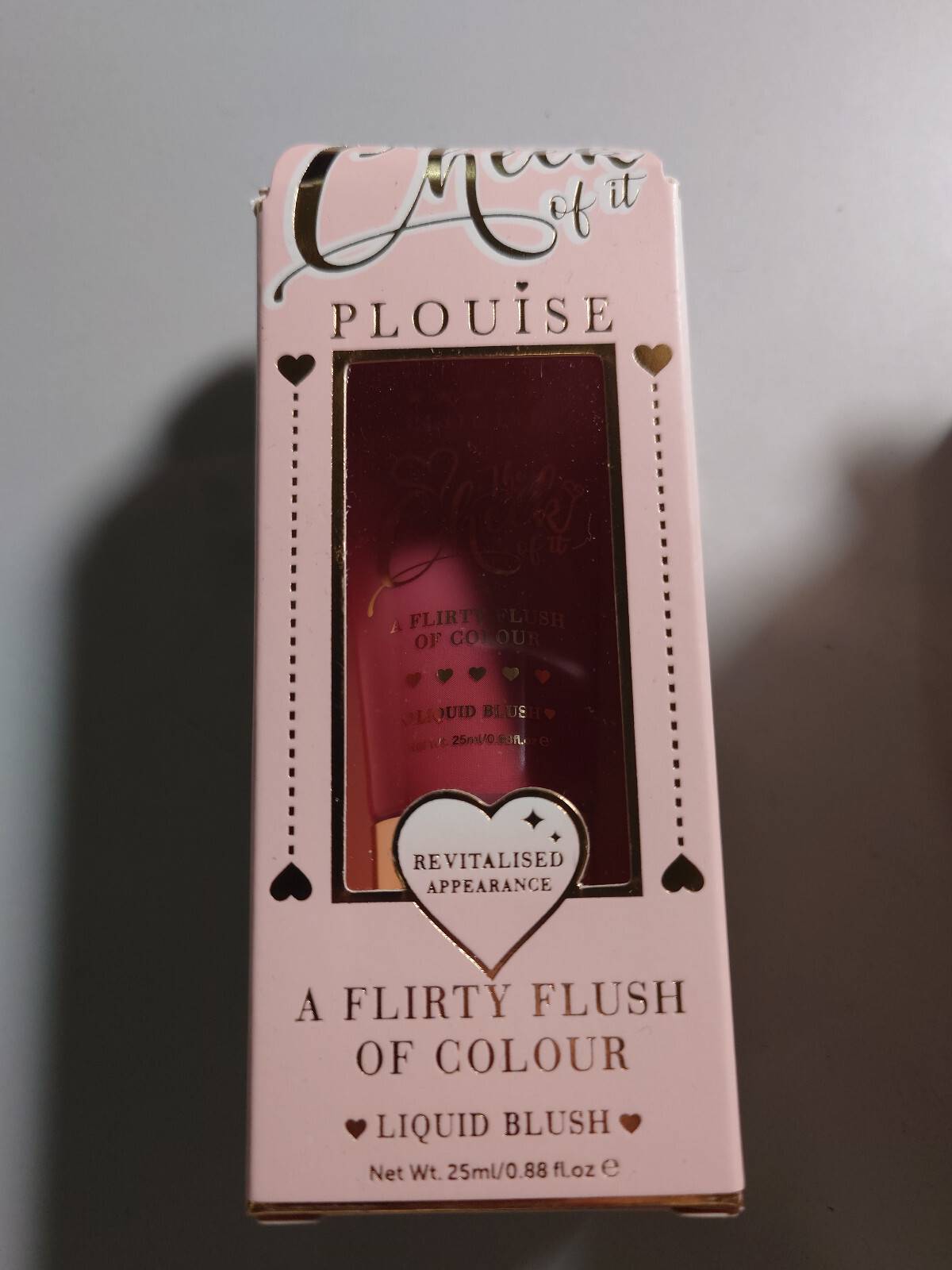 P.Louise The Cheek Of It Liquid Blush - Raspberry Ribbon