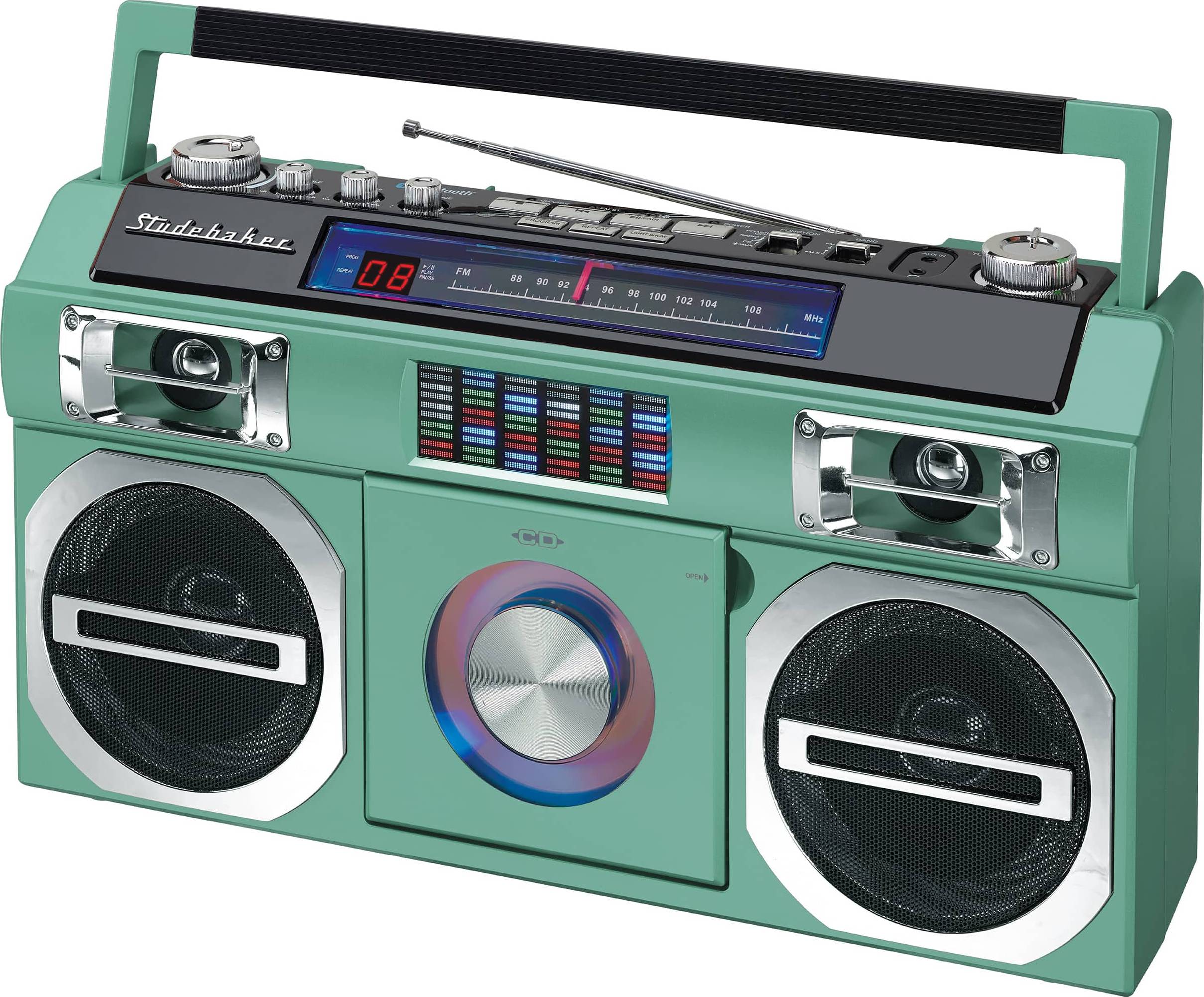 Boombox with bluetooth Studebaker Bluetooth Boombox 10 Watts RMS